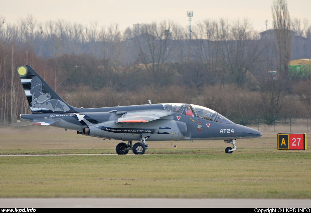 Belgium Air Force – Dassault-Dornier Alpha Jet 1B+ AT24