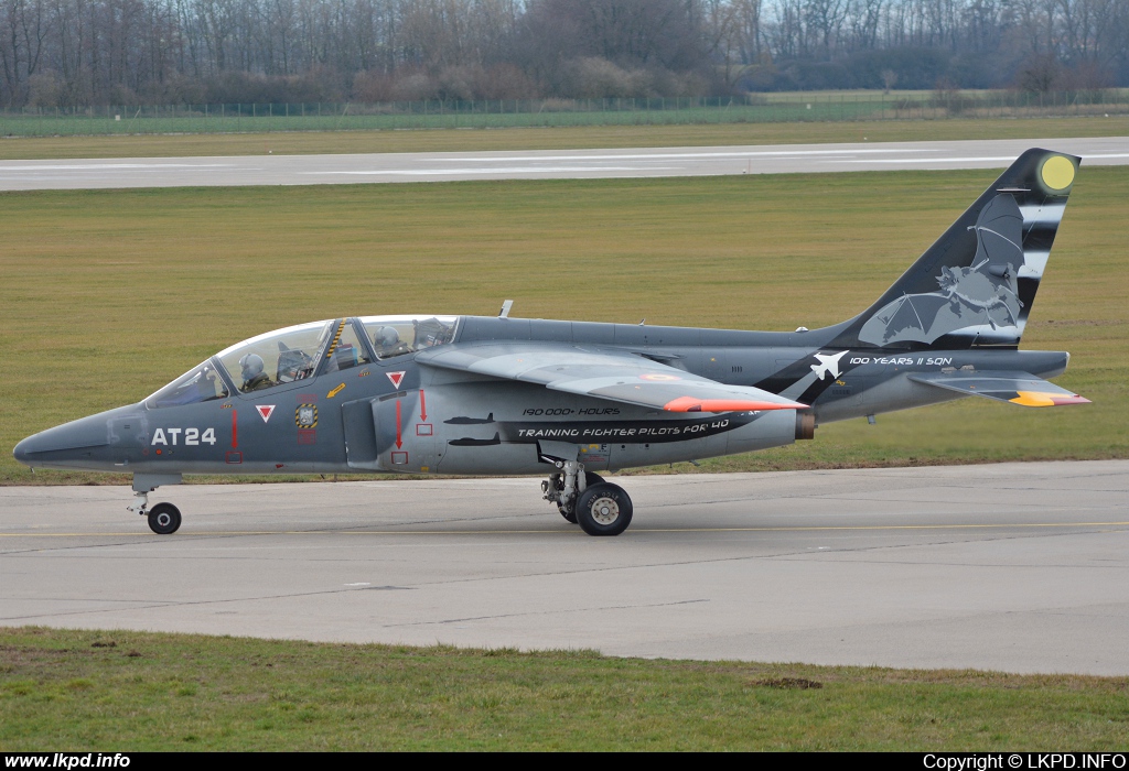 Belgium Air Force – Dassault-Dornier Alpha Jet 1B+ AT24