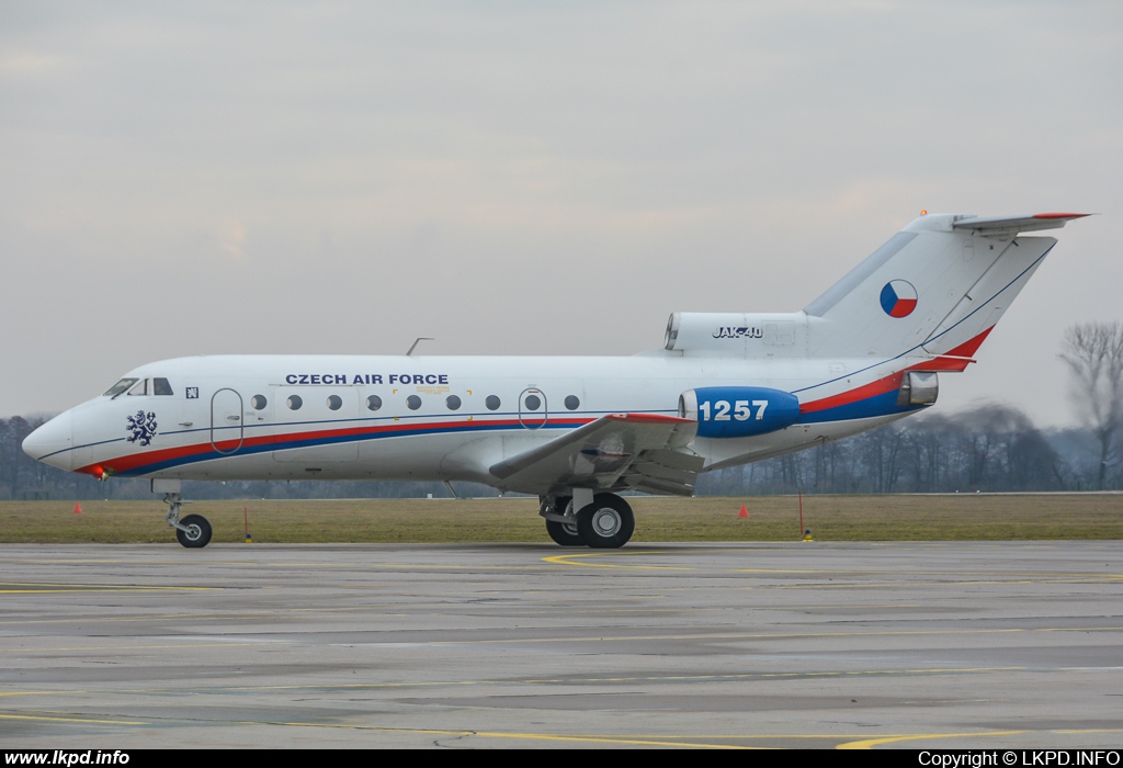 Czech Air Force – Yakovlev YAK-40 1257