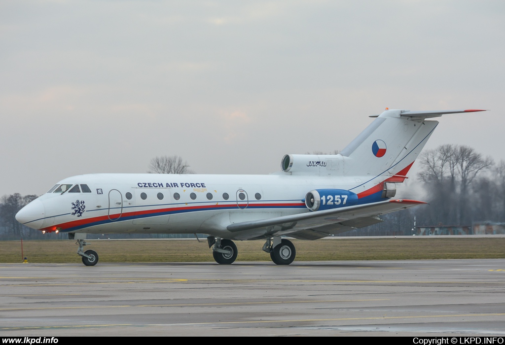 Czech Air Force – Yakovlev YAK-40 1257