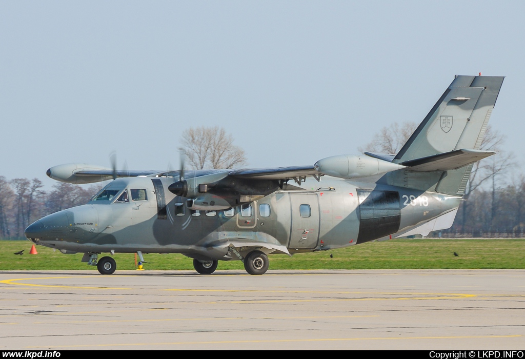 Slovakia Air Force – Let L410-UVP-E20 2818