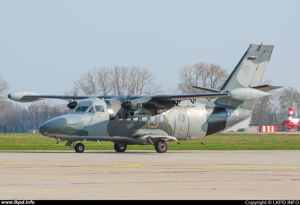 Slovakia Air Force – Let L410-UVP-E20 2818