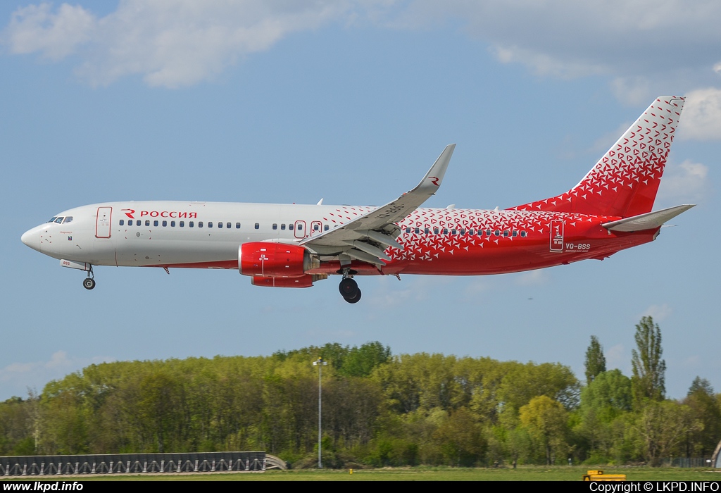 Rossia – Boeing B737-8AS VQ-BSS