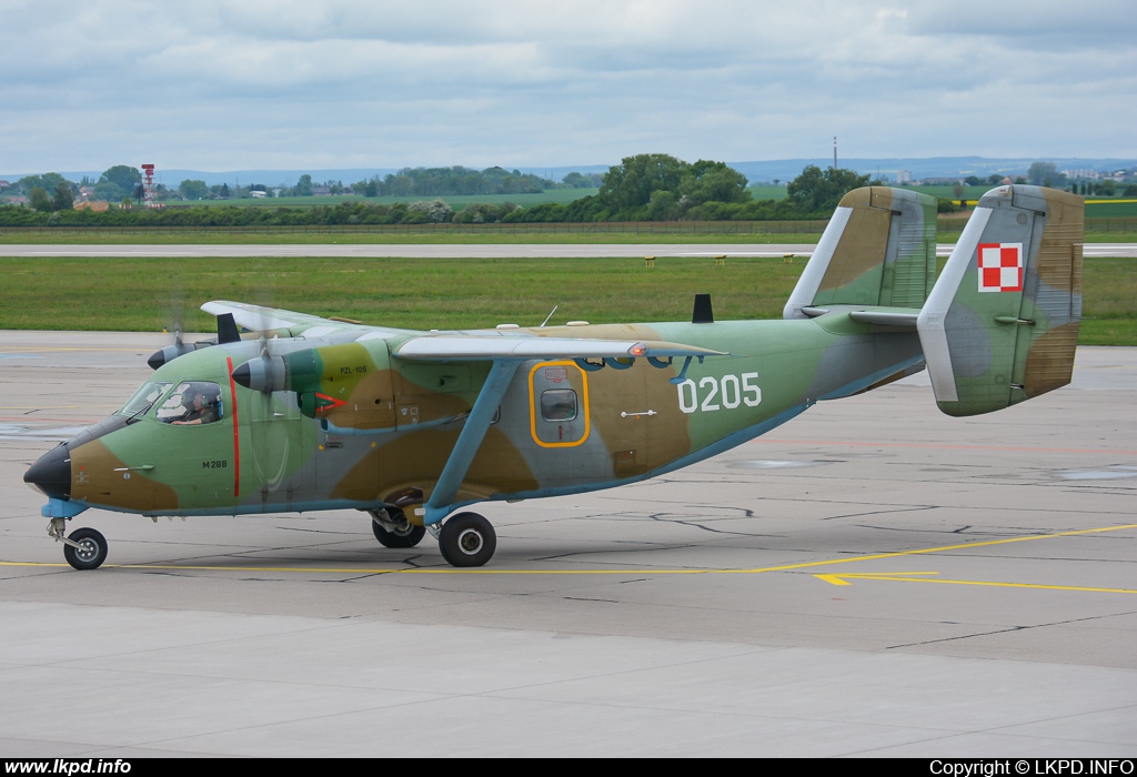 Poland Air Force – PZL - Mielec M-28B1TD Bryza 1TD 0205