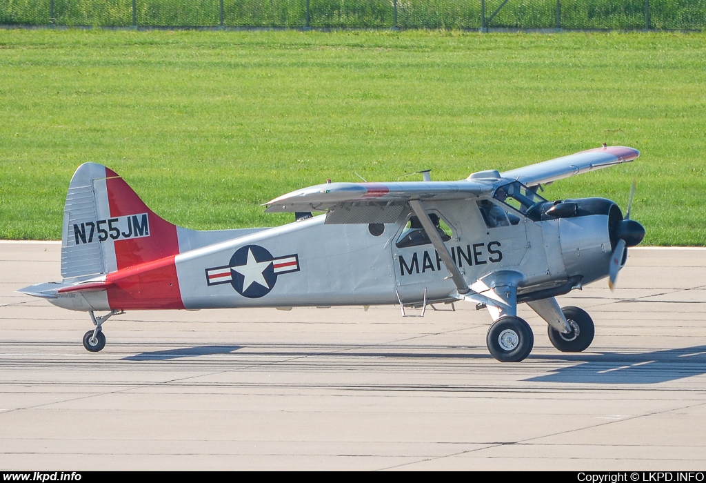 Private/Soukrom – De Havilland Canada DHC-2 Mk1 N755JM