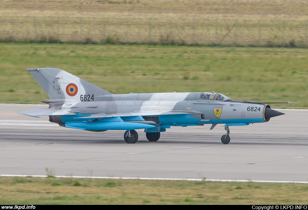 Romanian Air Force – Mikoyan-Gurevich MiG-21MF-75 6824