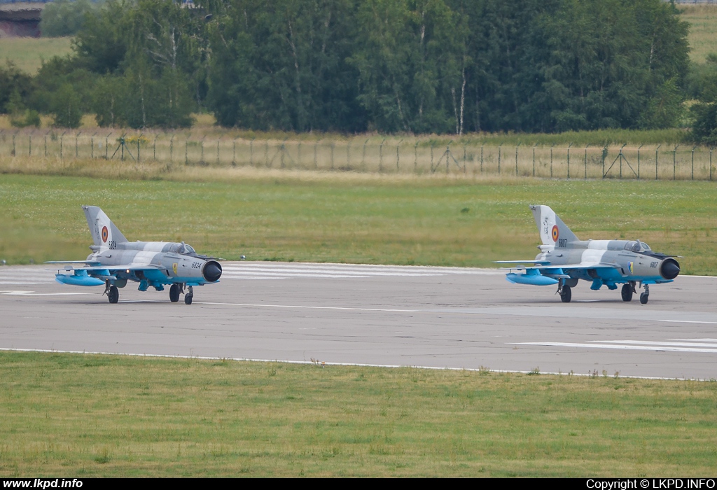 Romanian Air Force – Mikoyan-Gurevich MiG-21MF-75 6824