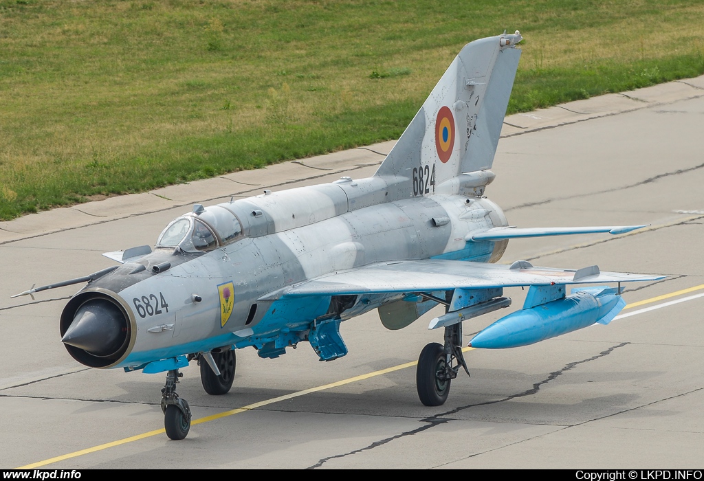 Romanian Air Force – Mikoyan-Gurevich MiG-21MF-75 6824