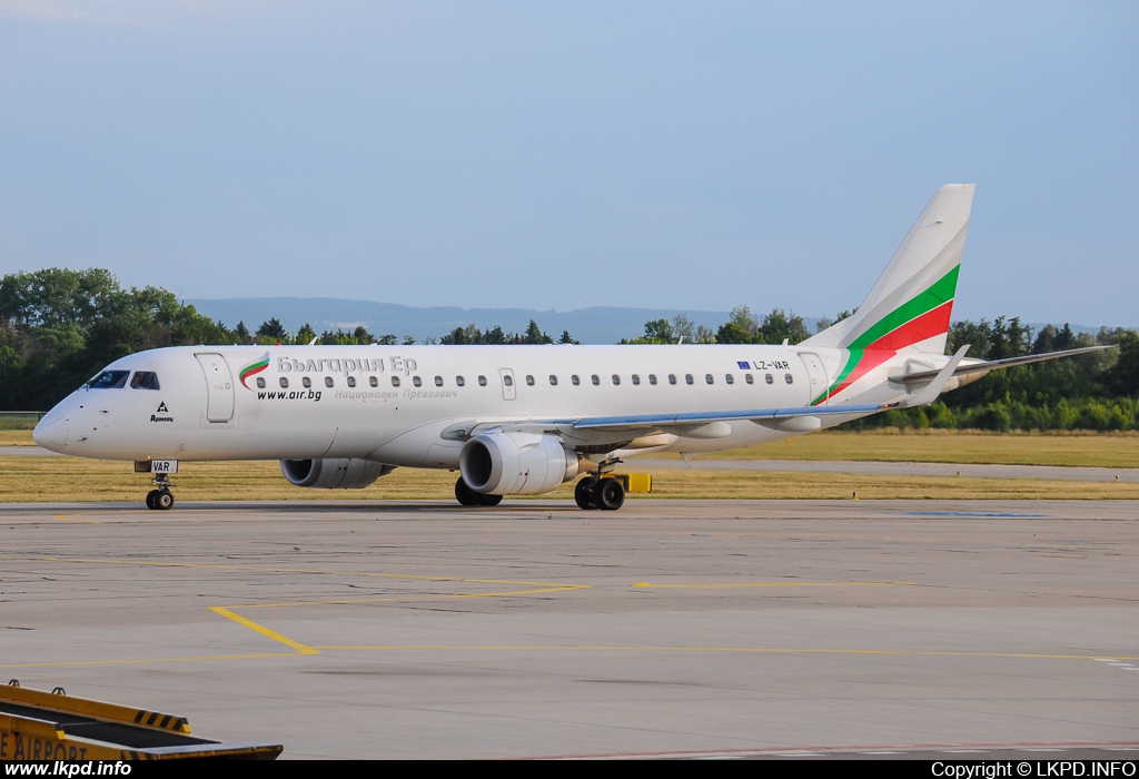 Bulgaria Air – Embraer ERJ-190-100IGW 190AR LZ-VAR