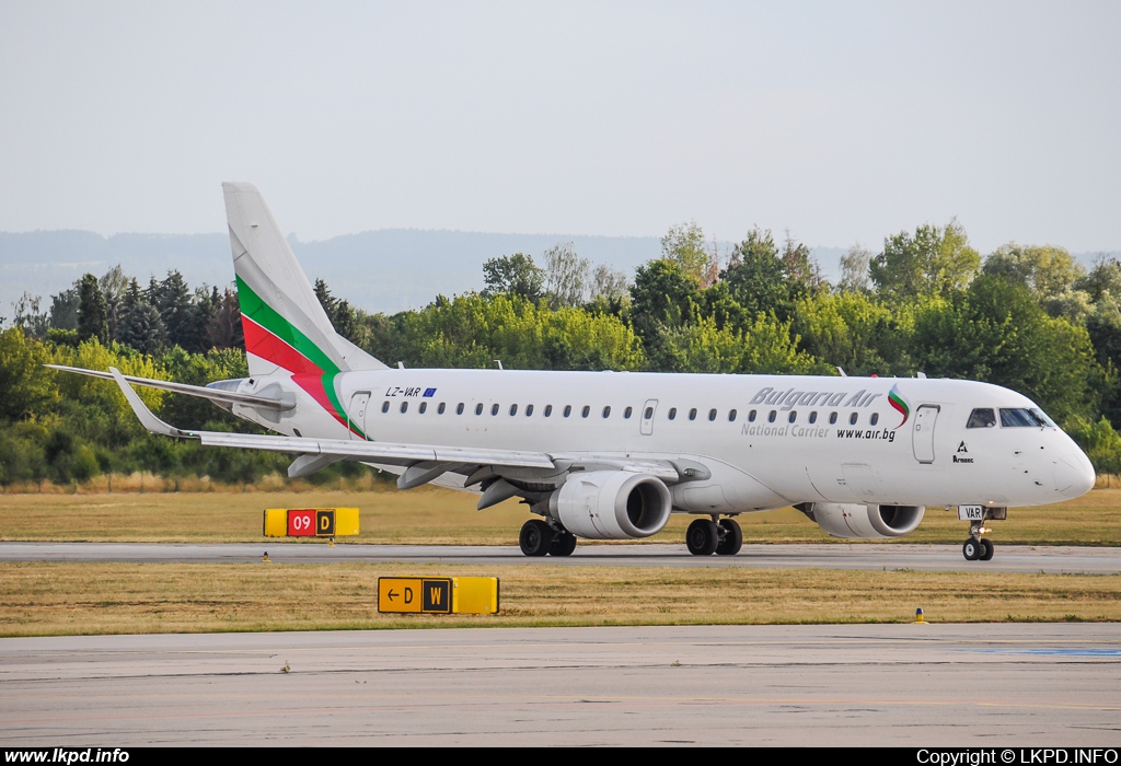 Bulgaria Air – Embraer ERJ-190-100IGW 190AR LZ-VAR