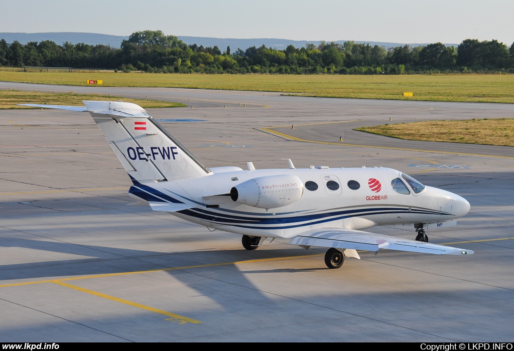 GlobeAir – Cessna C510 Mustang OE-FWF