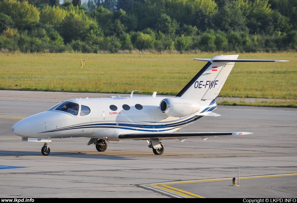 GlobeAir – Cessna C510 Mustang OE-FWF