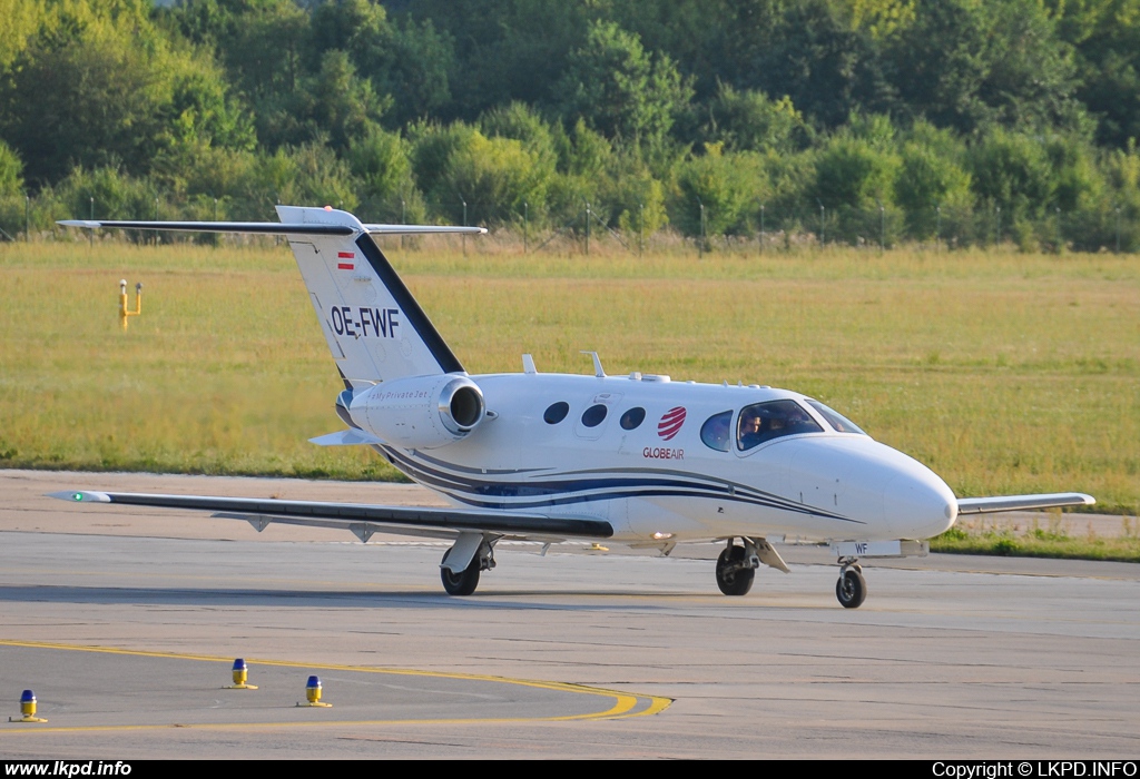 GlobeAir – Cessna C510 Mustang OE-FWF