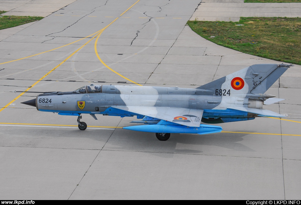 Romanian Air Force – Mikoyan-Gurevich MiG-21MF-75 6824