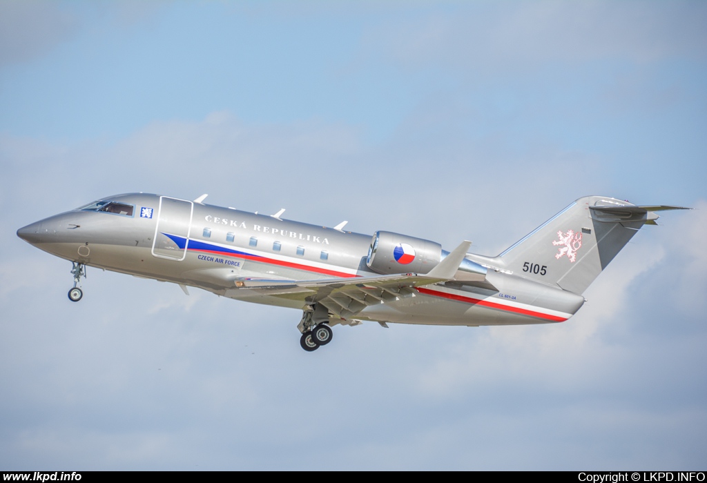 Czech Air Force – Canadair CL-600-2B16 Challenger 601-3A  5105