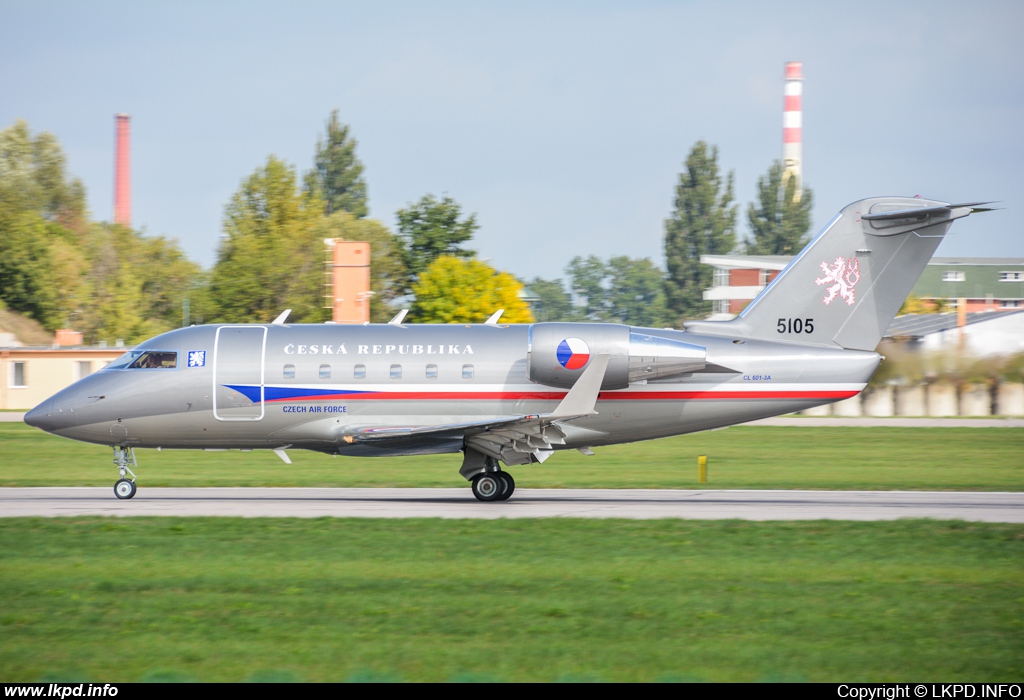 Czech Air Force – Canadair CL-600-2B16 Challenger 601-3A  5105