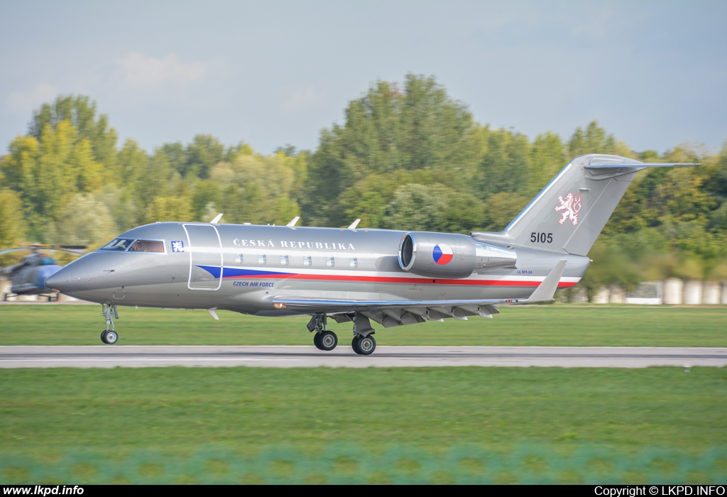 Czech Air Force – Canadair CL-600-2B16 Challenger 601-3A  5105