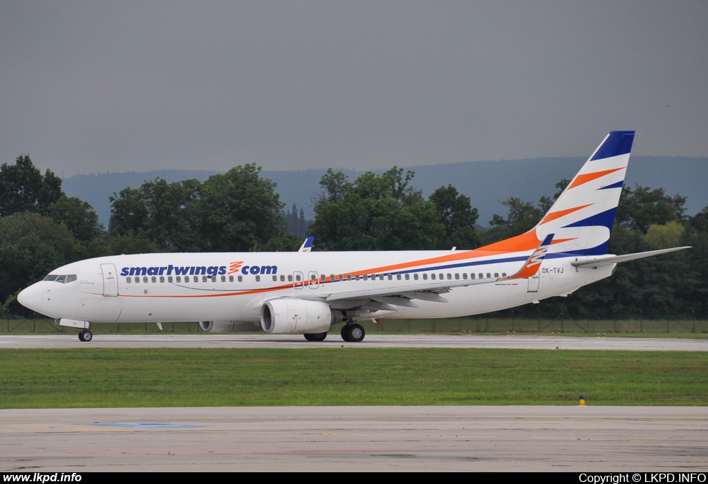 Smart Wings – Boeing B737-8Q8 OK-TVJ