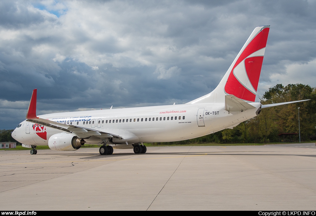 SA Czech Airlines – Boeing B737-86N OK-TST