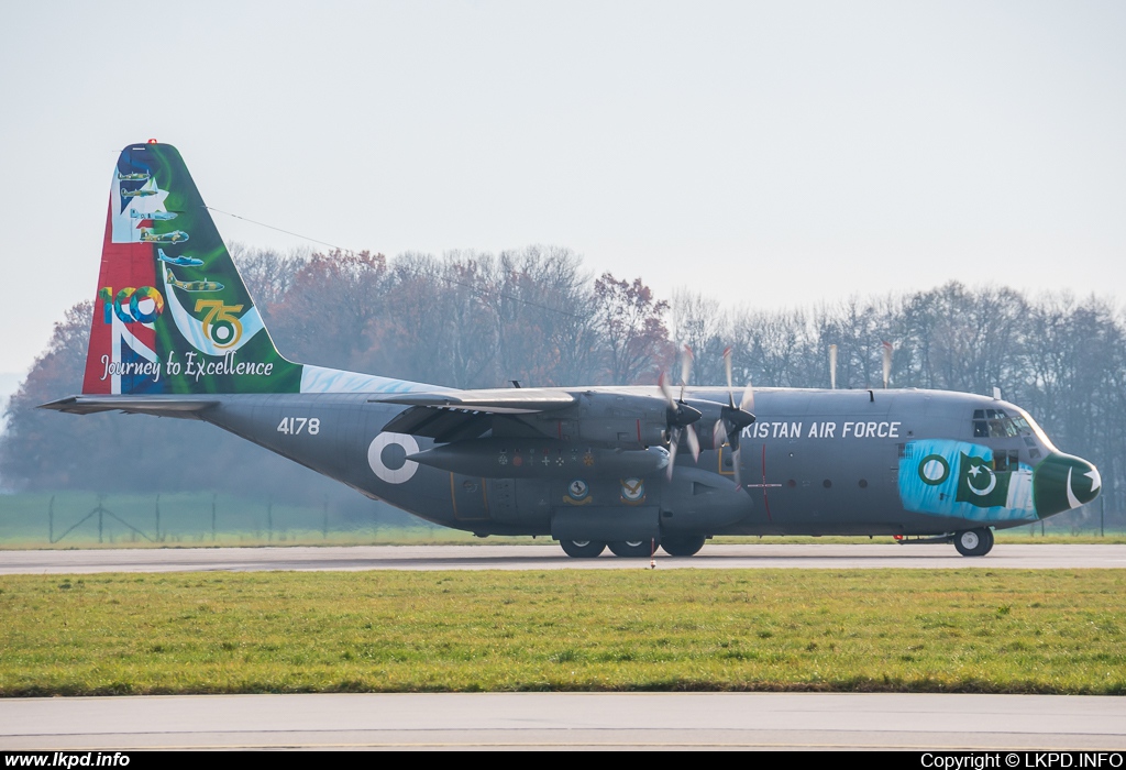 Pakistan Air Force – Lockheed C-130E Hercules 4178