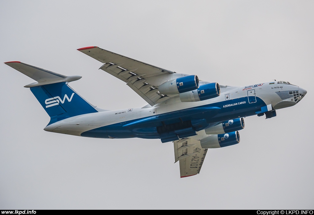 Silk Way Airlines – Iljuin IL-76TD-90SW 4K-AZ101