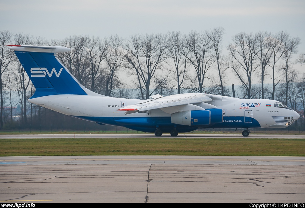 Silk Way Airlines – Iljuin IL-76TD-90SW 4K-AZ101