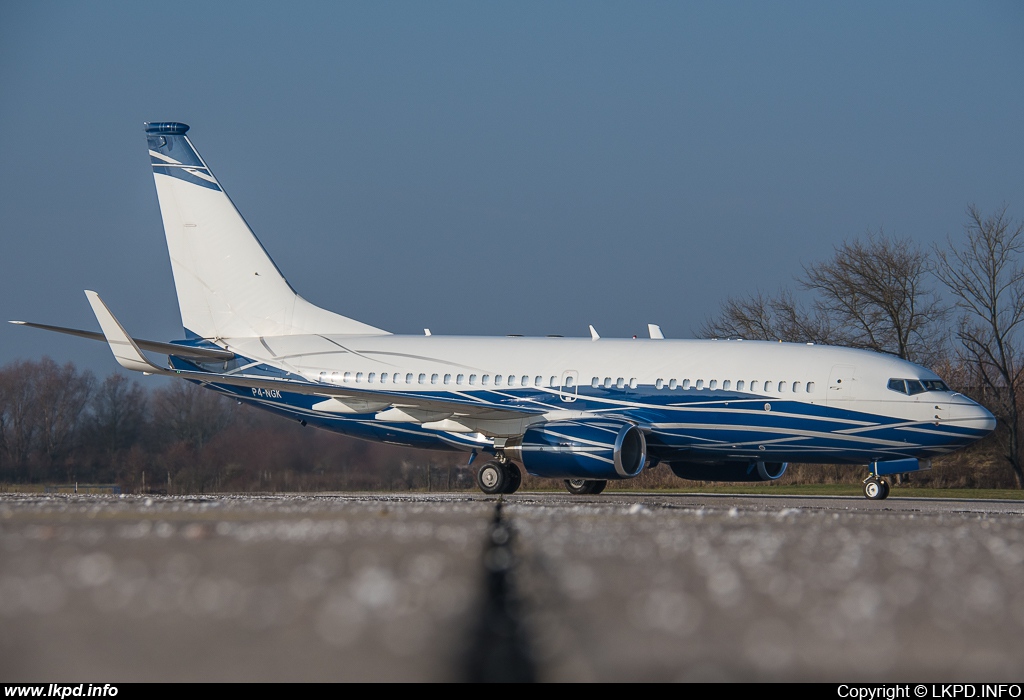 ABS Jets – Boeing B737-7HZ(BBJ)  P4-NGK