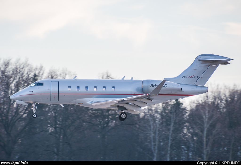 VistaJet – Bombardier BD-100-1A10 Challenger 350 9H-VCC