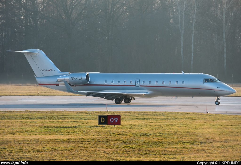 VistaJet – Bombardier Challenger 850 9H-ILA