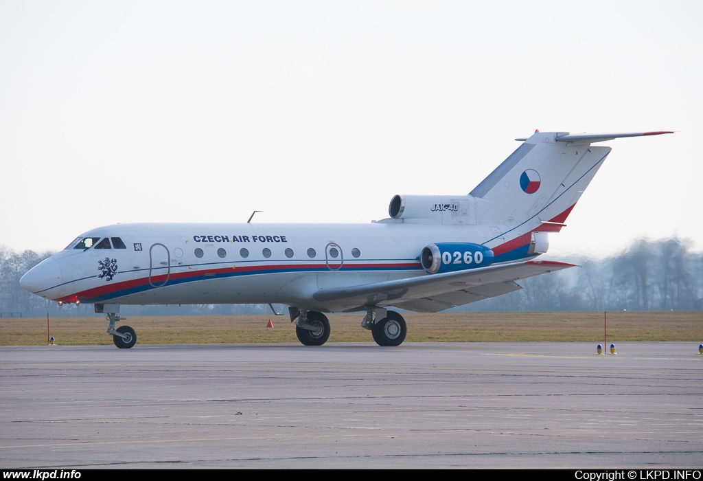 Czech Air Force – Yakovlev YAK-40 0260