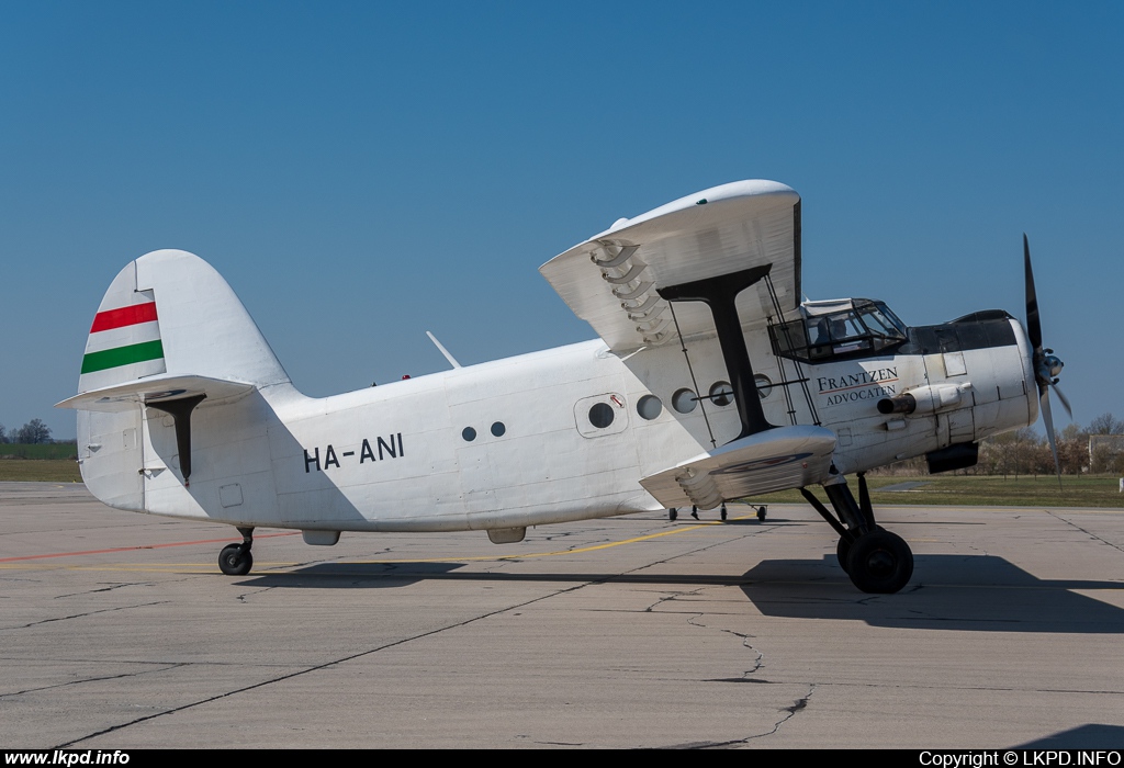 Private/Soukrom – Antonov AN-2 HA-ANI