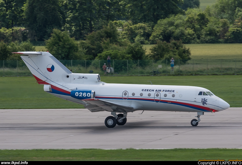 Czech Air Force – Yakovlev YAK-40 0260