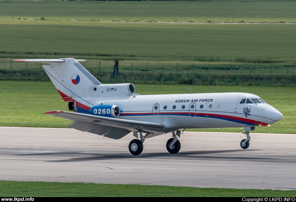 Czech Air Force – Yakovlev YAK-40 0260