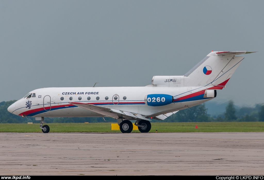 Czech Air Force – Yakovlev YAK-40 0260