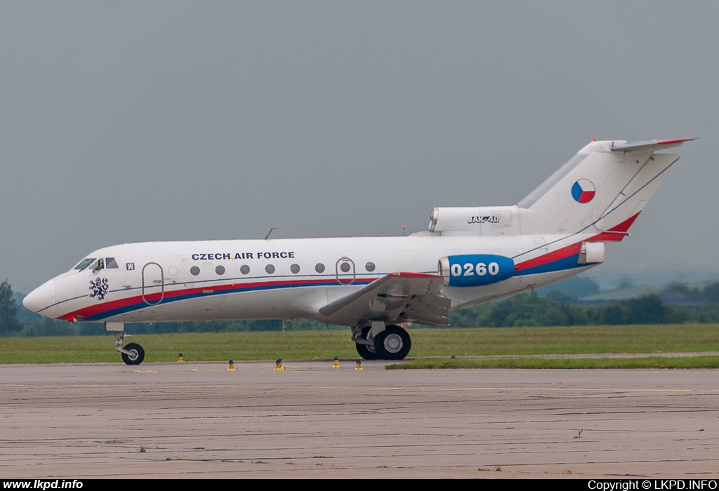 Czech Air Force – Yakovlev YAK-40 0260