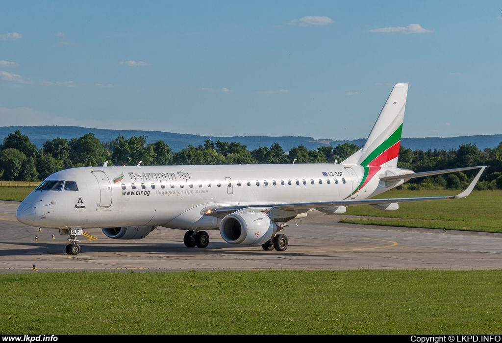 Bulgaria Air – Embraer ERJ-190-100IGW 190AR LZ-SOF