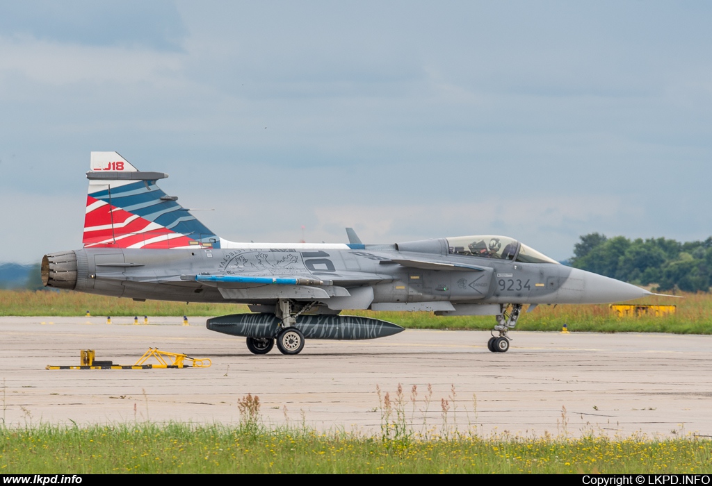 Czech Air Force – Saab JAS-39C Gripen 9234