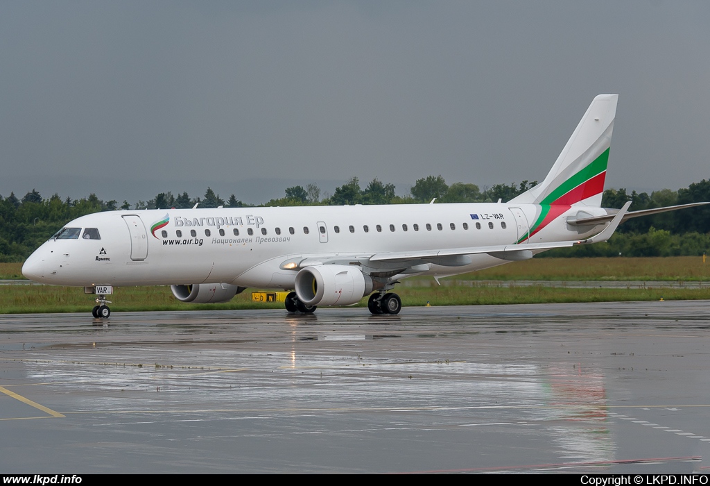 Bulgaria Air – Embraer ERJ-190-100IGW 190AR LZ-VAR