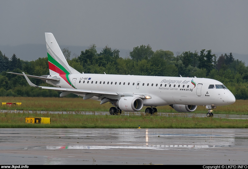 Bulgaria Air – Embraer ERJ-190-100IGW 190AR LZ-VAR