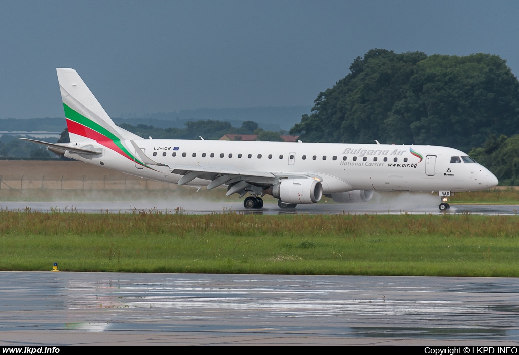 Bulgaria Air – Embraer ERJ-190-100IGW 190AR LZ-VAR