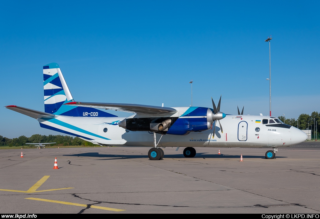 Vulkan Air – Antonov AN-26B UR-CQD