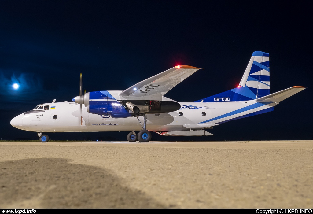 Vulkan Air – Antonov AN-26B UR-CQD