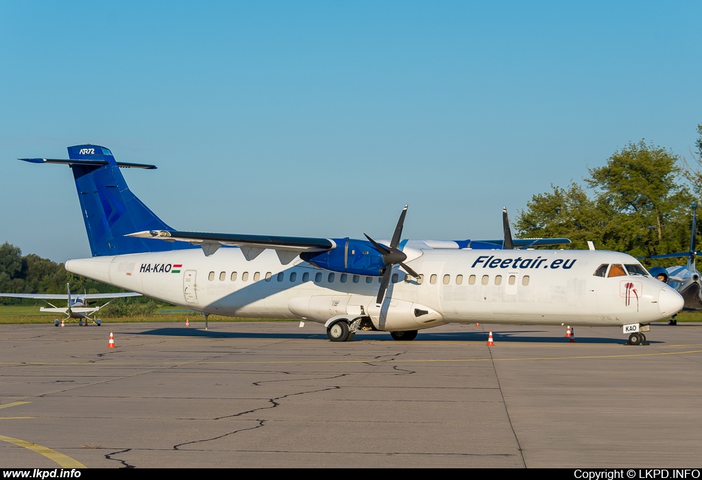 Fleet Air International – ATR ATR-72-202(F) HA-KAO