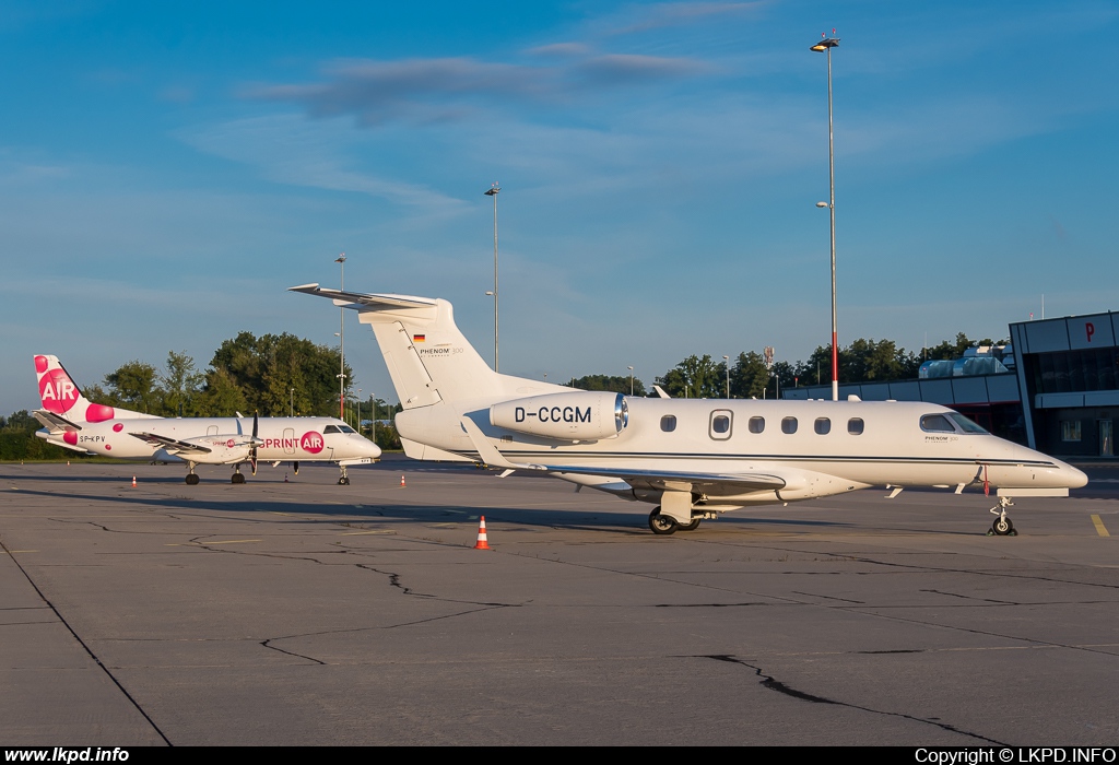 Private/Soukrom – Embraer EMB-505 Phenom 300 D-CCGM