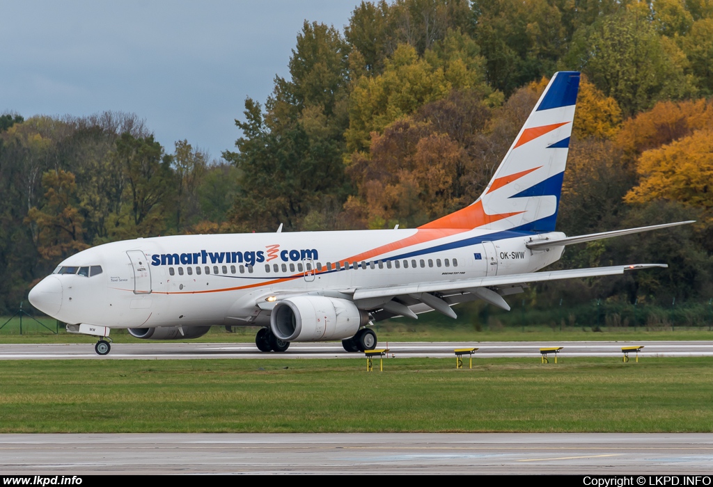 Smart Wings – Boeing B737-7Q8 OK-SWW