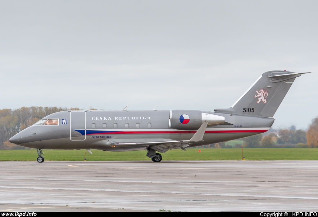 Czech Air Force – Canadair CL-600-2B16 Challenger 601-3A  5105