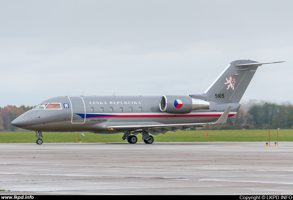 Czech Air Force – Canadair CL-600-2B16 Challenger 601-3A  5105