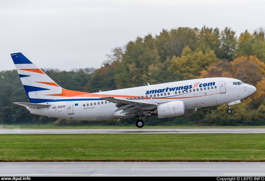 Smart Wings – Boeing B737-7Q8 OK-SWW