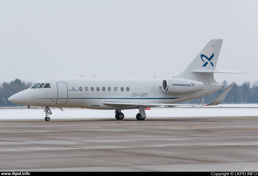 Air Alsie – Dassault Aviation Falcon 2000LXS OY-GFS