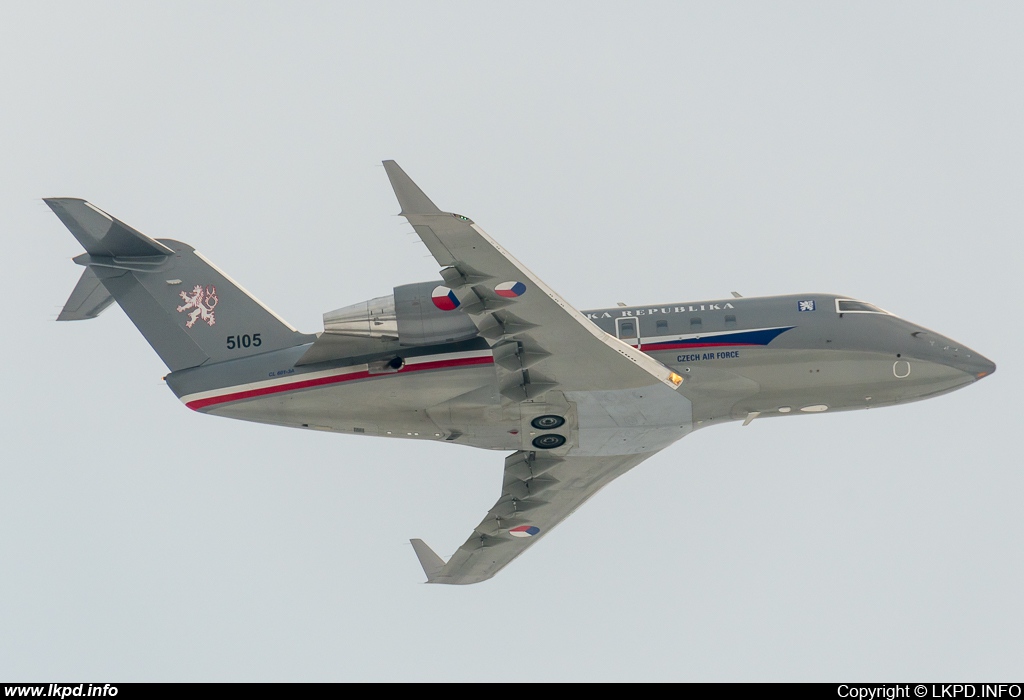 Czech Air Force – Canadair CL-600-2B16 Challenger 601-3A  5105